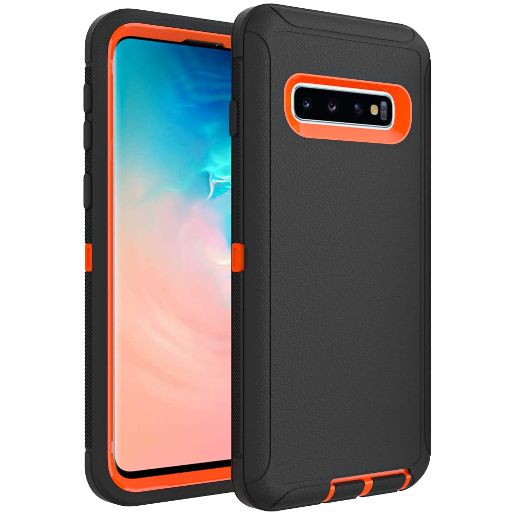 Case for Galaxy S10 Plus, Heavy-Duty Tough Rugged Shockproof Drop Protective Cov
