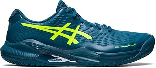 ASICS Challenger 14 Men's Tennis Shoes Blue Yellow