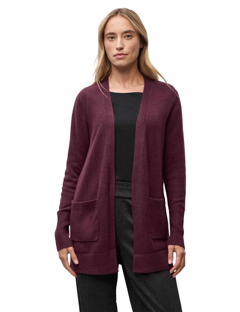 Street One Women's Open Front Cardigan