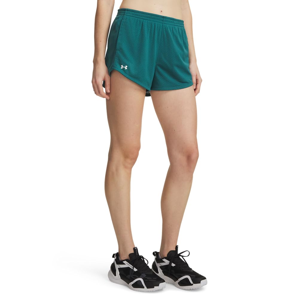 Under Armour Women's Tech Play Up Mesh Shorts