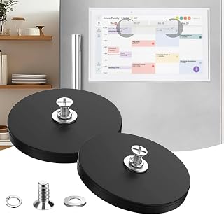 Fridge Magnet Mount for Skylight Calendar Digital Calendar,No Drilling Magnetic Wall Mount Accessories (2Packs)