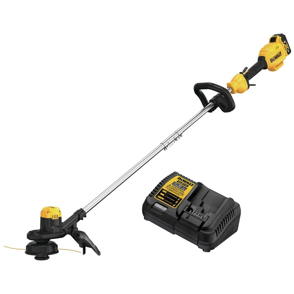 DEWALT DCST925M1R 20V MAX Lithium-Ion Cordless 13 in. String Trimmer Kit (4 Ah) 