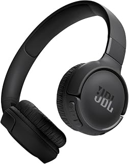 JBL JBLT520BTBLKAM-Z Tune 520BT Wireless on-ear Headphones, Black - (Renewed)