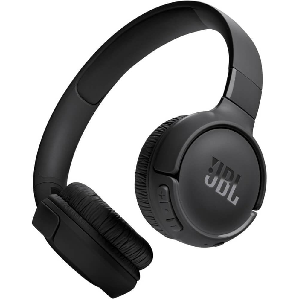 JBL JBLT520BTBLKAM-Z Tune 520BT Wireless on-ear Headphones, Black - (Renewed)