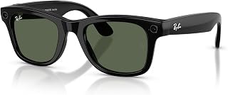 Ray-Ban Meta (Gen 2); Wayfarer; Shiny Black | Smart, Transitions Graphite