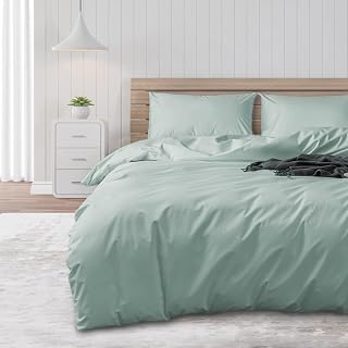 DUJUIKE Waterproof Duvet Cover, Duvet Protector, 100% Waterproof, Anti-Incontinence, Suitable for Pets, Cats and Dogs, Children, Elderly, Double Zipper (Green, 155 x 220 cm)