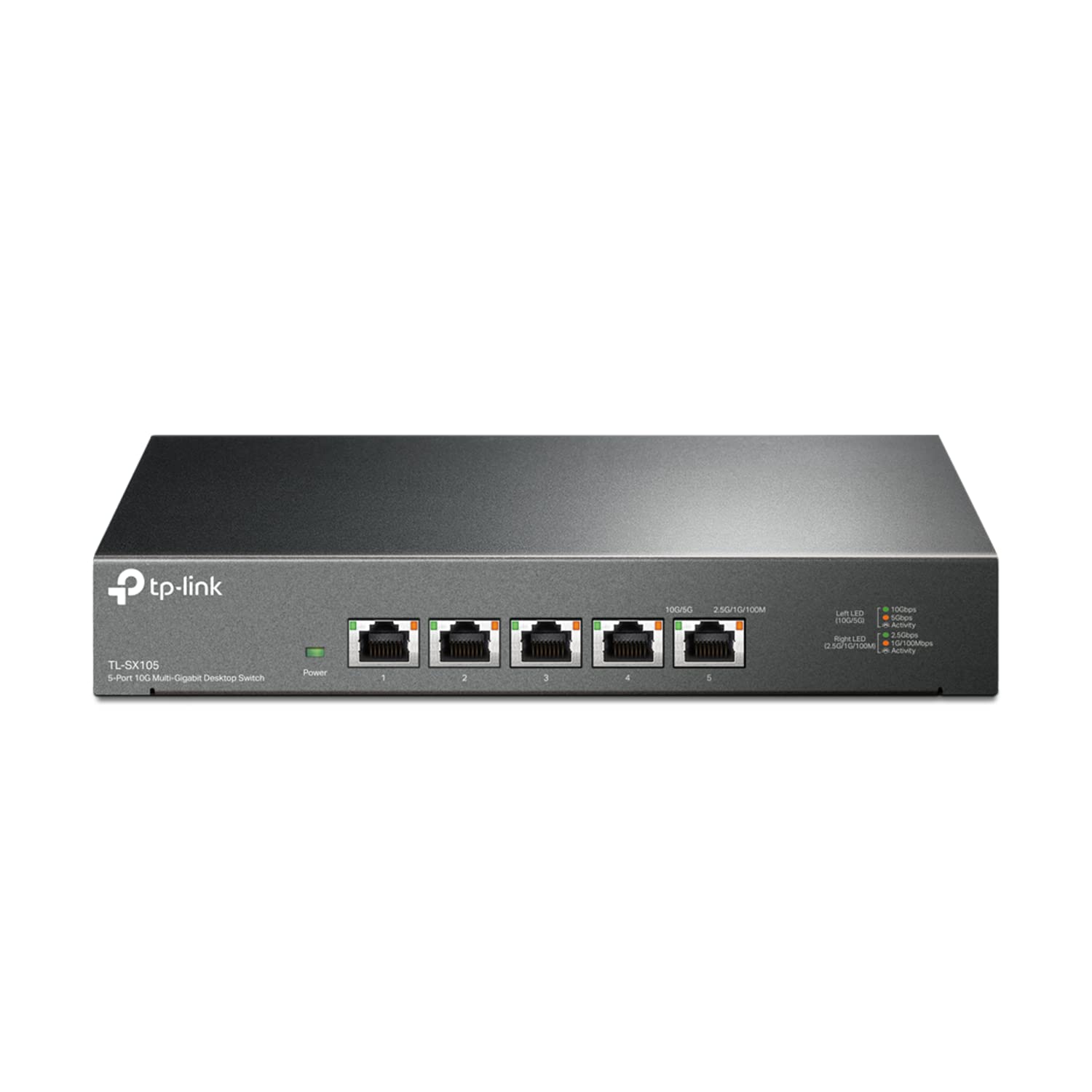 TP-Link TL-SX105, 5 Port 10G/Multi-Gig Unmanaged Ethernet Switch | Desktop/Wall 