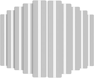 12 Pieces Guided Reading Strips Colored Overlay for Reading Hightlight Bookmarks Tracker Read Line Trackers Strips for Dyslexia Teacher Teaching Supply (Grey)