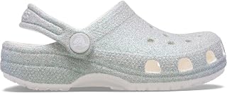 Crocs Classic Iridescent Glitter Clog, Kids