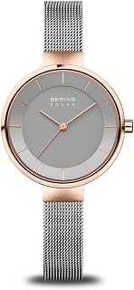Bering Women's Watch Solar Movement - Solar Collection with Stainless Steel and Sapphire Crystal 14631-XXX Bracelet Watches
