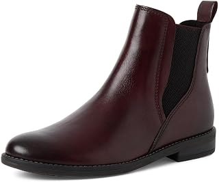MARCO TOZZI Women's Leather Slip On Chelsea Boots