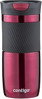 Contigo Byron Snapseal Travel Mug, Leakproof Thermal-Mug, 7h hot, 470 ml | SNAPSEAL technology, leak-proof travel mug, THERMALOCK insulation keeps drinks hot up to 7h, cold up to 12h