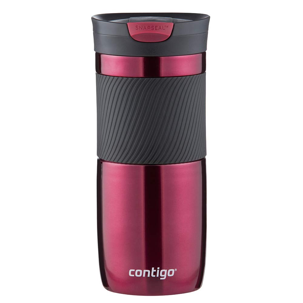 Contigo Byron Snapseal Travel Mug, Leakproof Thermal-Mug, 7h hot, 470 ml | SNAPS