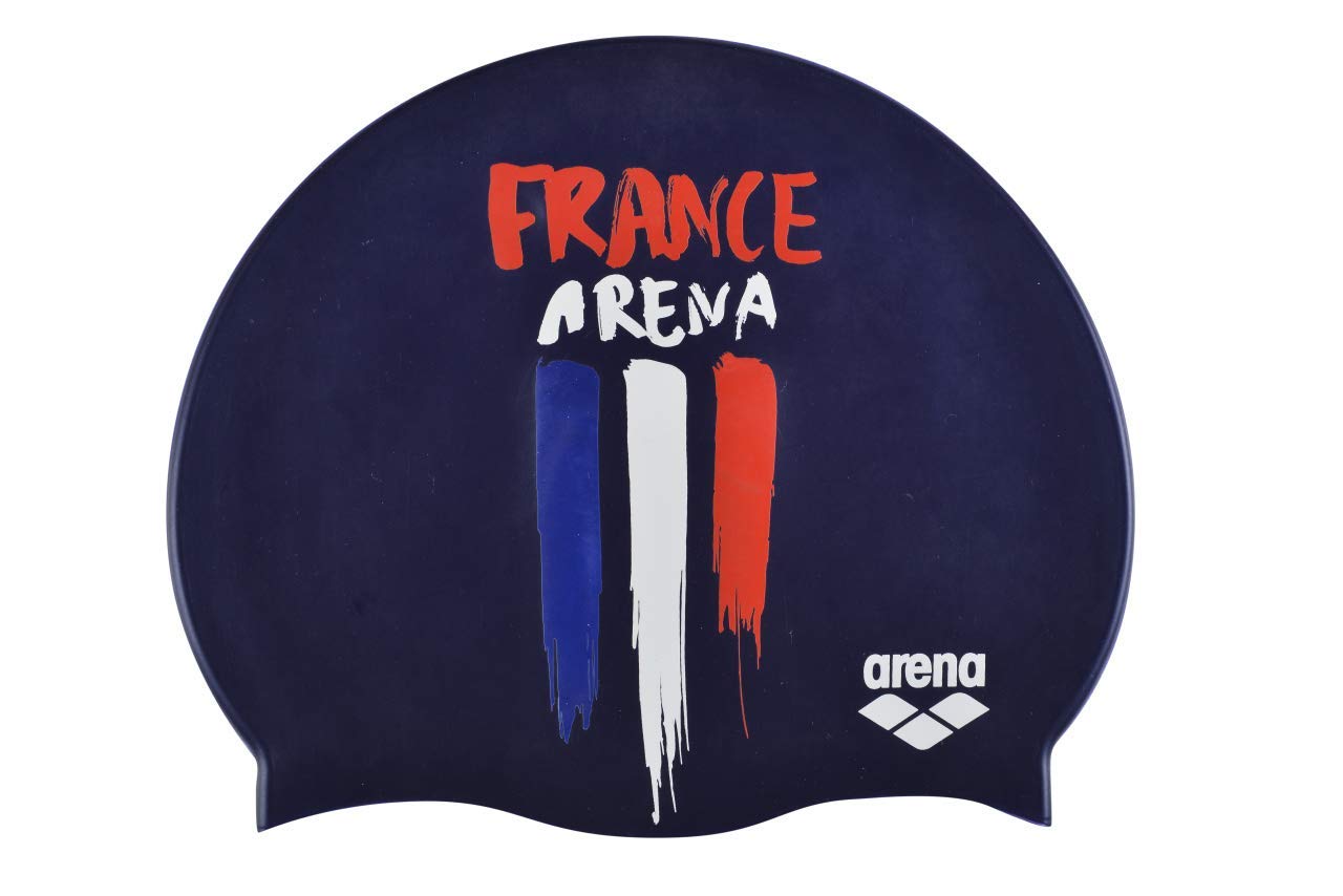 ARENA Flags Unisex Swimming Cap Multicoloured FR: One Size (Manufacturer Size: T
