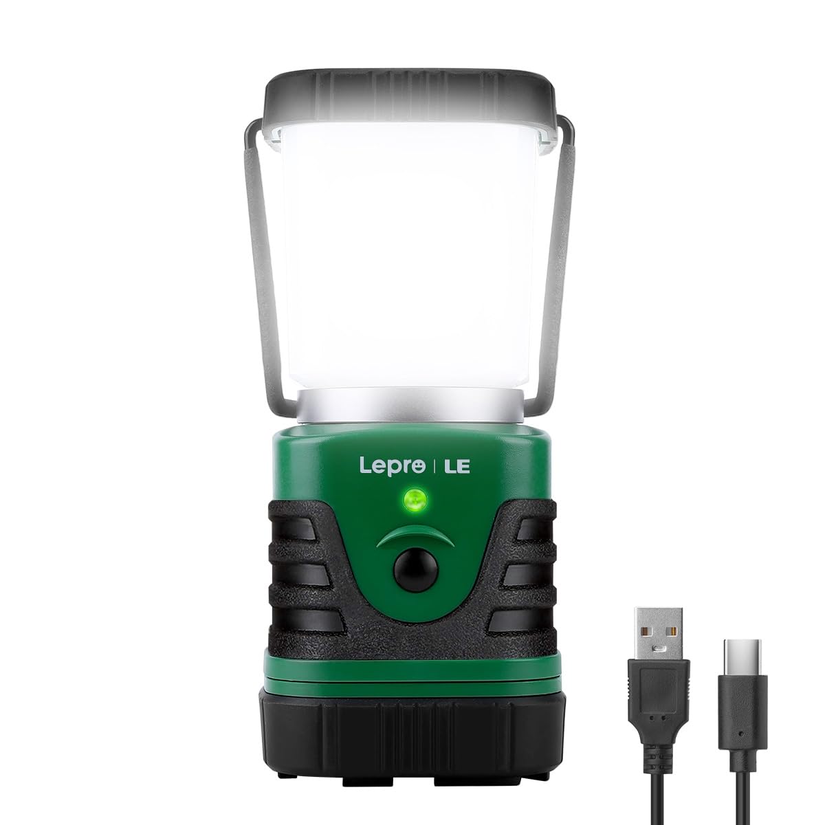 Lepro 1000LM LED Camping Lantern Rechargeable, 4400mAh, 4 Light Modes | Tent Lig