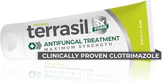 terrasil Clotrimazole Antifungal Cream Maximum Strength Treatment, 1.7oz