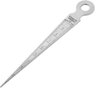 1-10mm Cone Gauge Feeler Gauge Welding Gauge Gap Hole Metric Measuring Tool