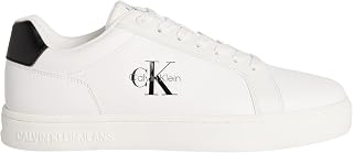 Calvin Klein Men's Cupsole Trainers Classic Mono Leather