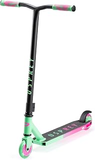 Osprey Stunt Scooter for Kids Ages 8-12, Freestyle Street Pro 360 Spin, Complete Trick With ABEC 5 Bearings - Multiple Colours
