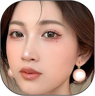 Large Pearl Earring for Women Dainty 20MM Big Pearl Drop Dangle Earrings Hypoallergenic Gold Hoop Earrings Trendy Birthday Jewelry Accessories Gifts