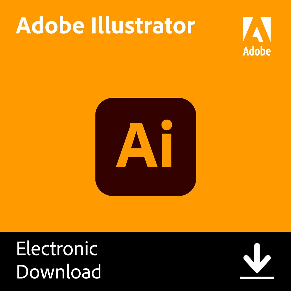 Adobe Illustrator | Vector graphic design software | 1-month Subscription with a