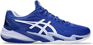 ASICS Court FF 3 Novak Clay Uomo Men Tennis Shoes Blue White