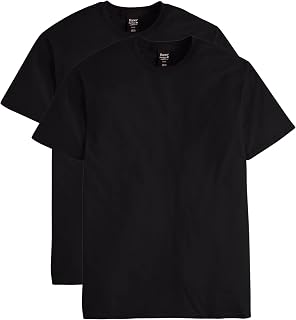Hanes Nano Premium Premium Cotton T-Shirt Pack of 2 Men's Cotton T-Shirt (Pack of 2)