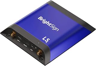 BrightSign LS445 digital signage media player, 4K UHD, HTML5, Ethernet, 64 GB, for commercial displays