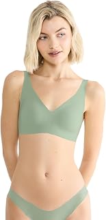 Sloggi Zero Feel 2.0 Soft Bra Bra, Mint Moroccan, XL Big Women