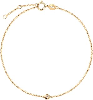 FANCIME K18 Gold Diamond Bracelet, Women's, 18K Gold, Lab Grown Diamond, 1