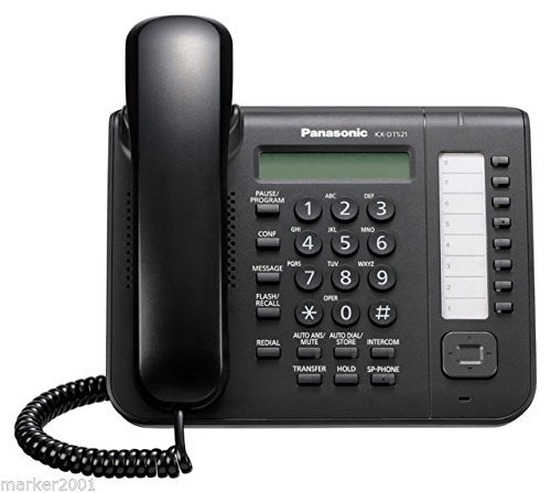 Panasonic 8 Button 1-Line Backlit LCD Display Digital Telephone w/Full Duplex Sp