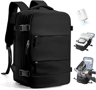 SZLX Vacuum Backpack with Pump Hand Luggage 40 x 30 x 20 Ryanair Vueling Wizzair Backpack Travel Cabin Airplane 40 x 20 x 30 Women Travel Suitcases Cabin Easyjet Backpack Laptop Man