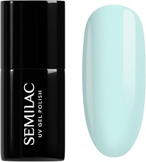 Semilac UV 387 Mint Refresh Semi-Permanent Gel Nail Polish 7 ml