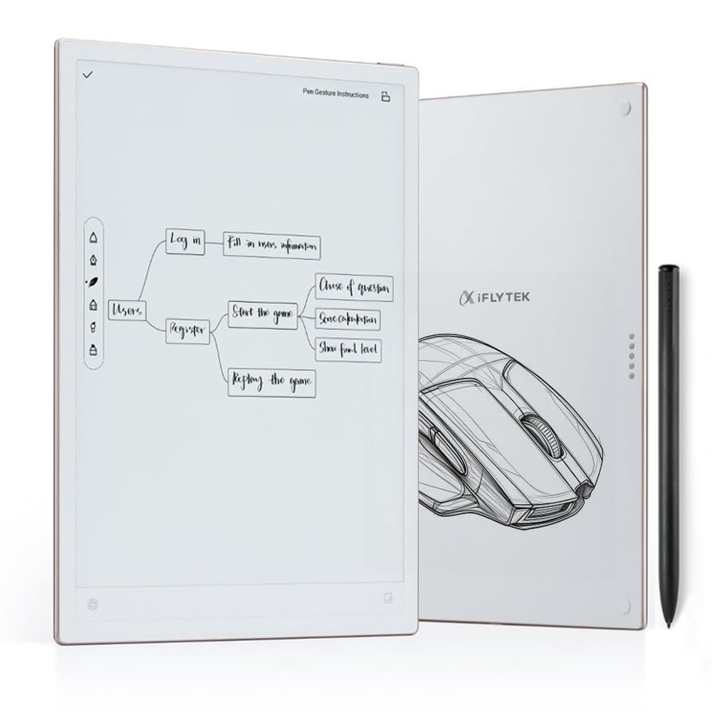 iFLYTEK AINOTE 2, 10.65-inch Large Screen AI Note-Taking Tablet E Ink Tablet,4.2