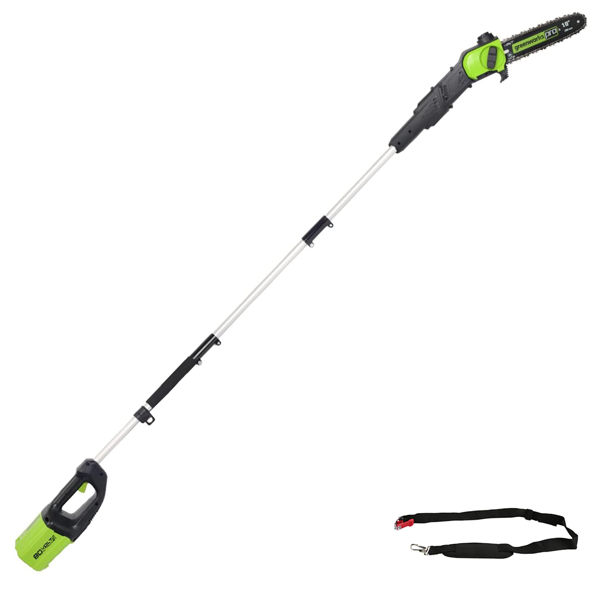 Greenworks 80V 10in Cordless Electric Pole Saw, Tool Only | Cordless, Powerful P