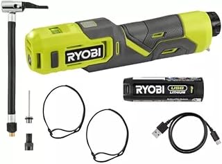 RYOBI USB Lithium High Pressure Inflator Kit (Renewed)