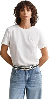 GANT Reg Tonal Shield Ss T-shirt Camiseta Mujer