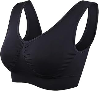 SIMIYA Women's Bra without Underwire Sports Bra Plus Size