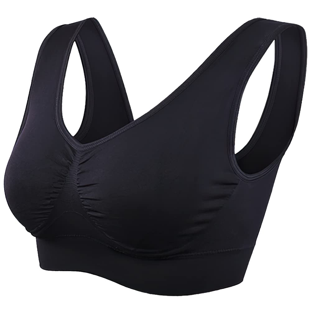 SIMIYA Women's Bra without Underwire Sports Bra Plus Size