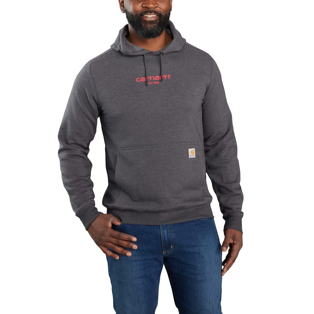 Carhartt Men's Lightweight Sweatshirt with Force Relaxed Fit Logo