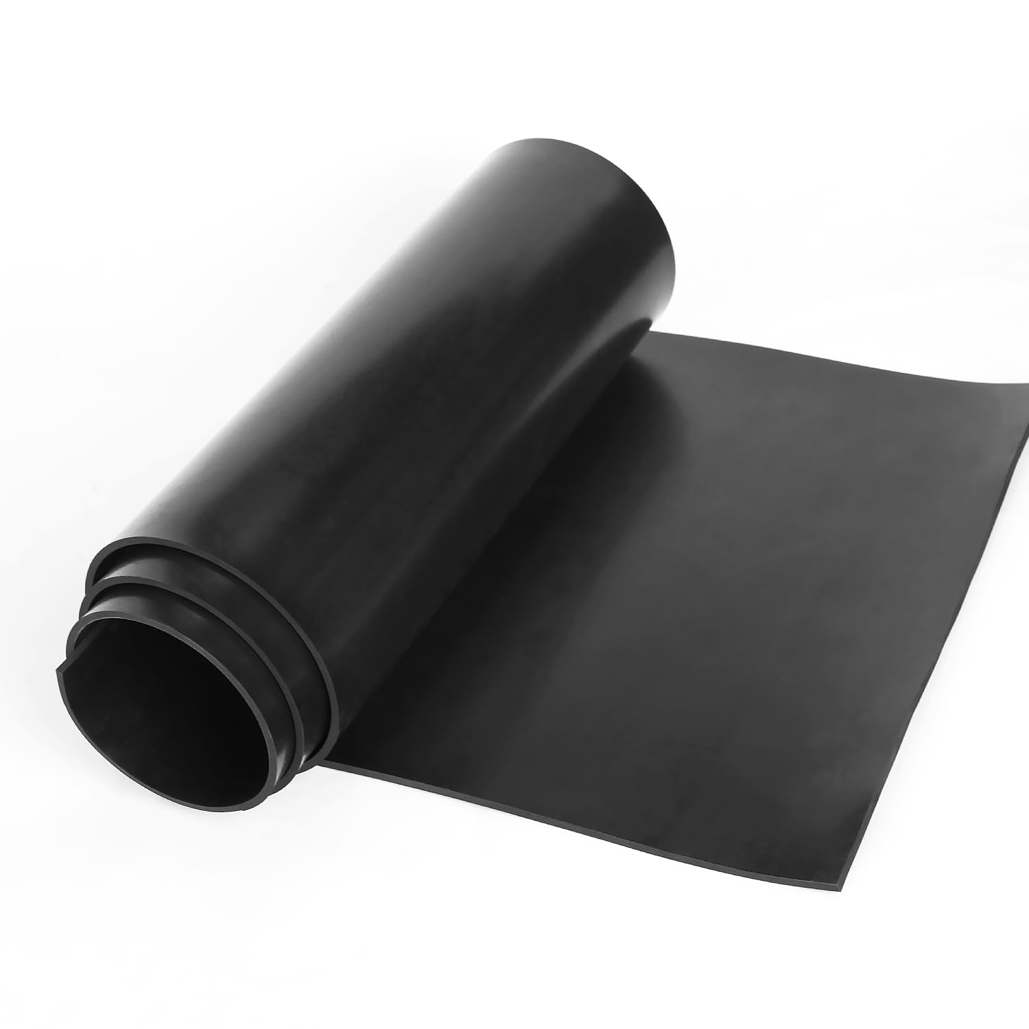 WochiTV Solid Rubber Sheets Strips, 12" Wide x 1/8" Thick x 12" Long Neoprene Ru