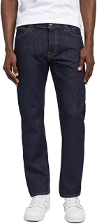 Lee - Men's Jeans - Regular Straight Cut - Daren Zip Fly - Very Dark Stone