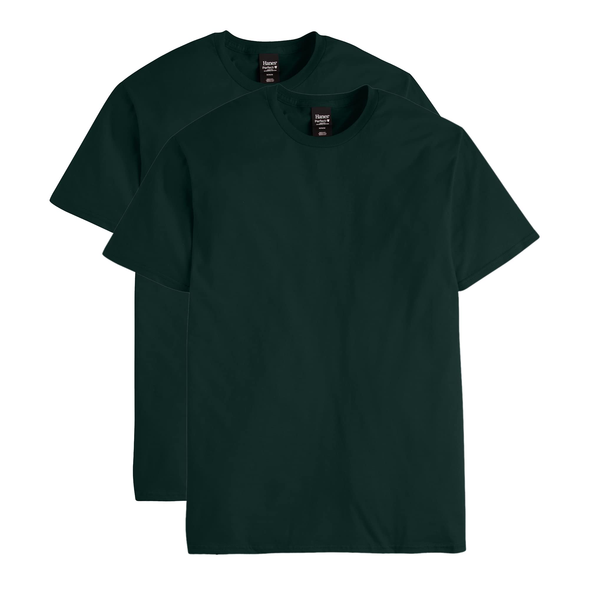 Hanes Nano Premium Cotton Men's T-Shirt (Pack of 2)