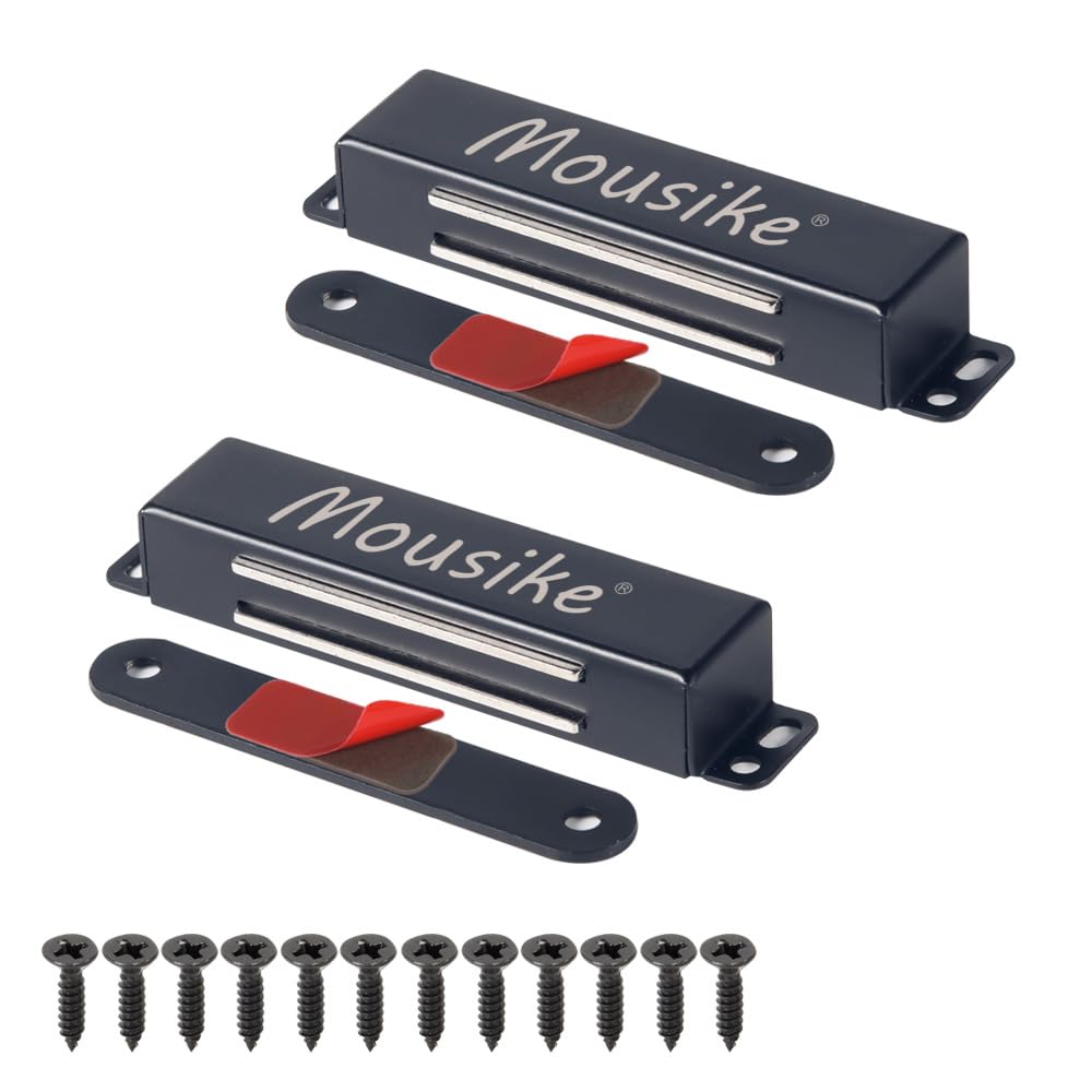 Mousike Magnetic Door Catch Heavy Duty 90lb Door Magnets with Strong Magnetic fo