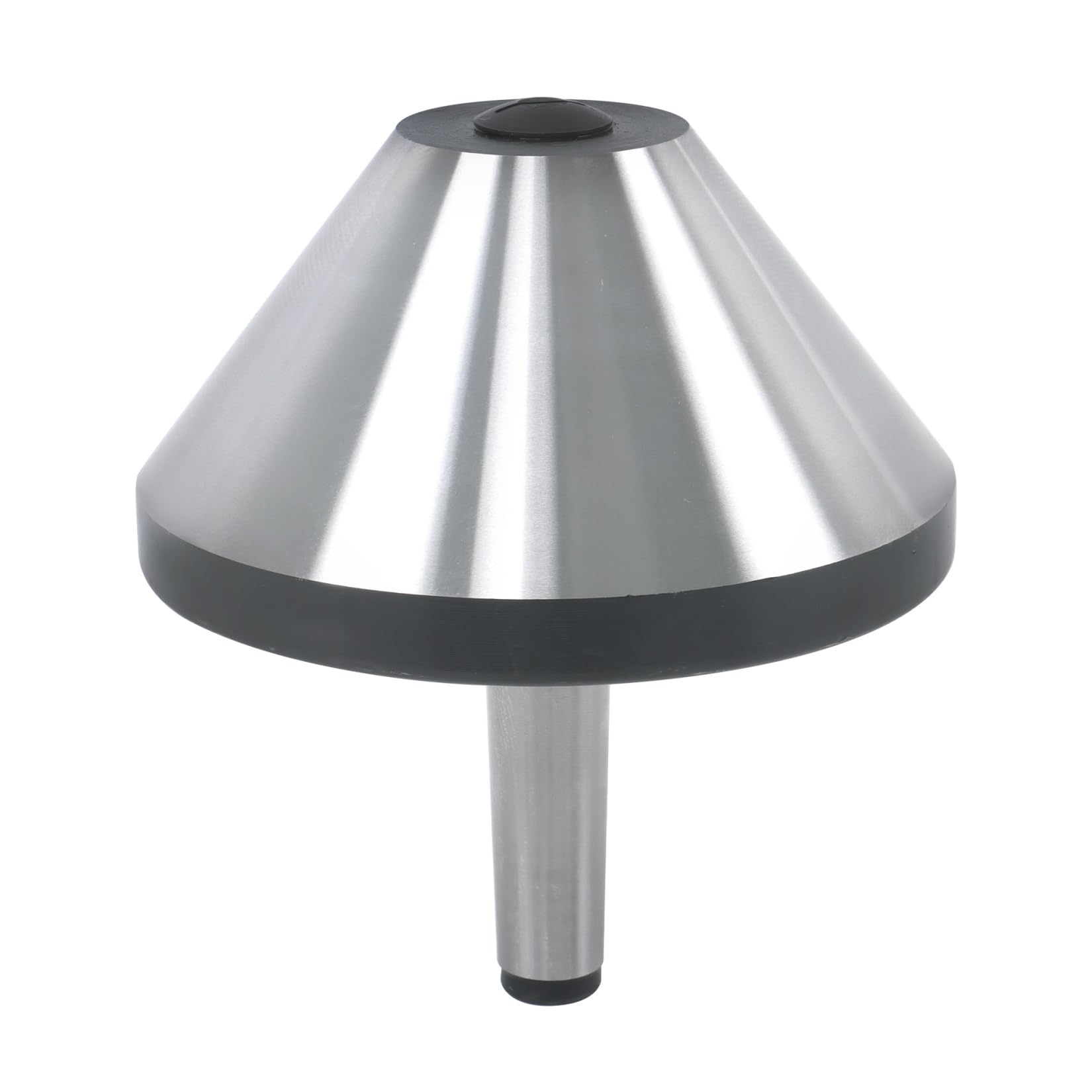 findmall 6" Alloy Steel MT3 Bull Nose Live Center, 150mm Large Diameter | 75 Deg