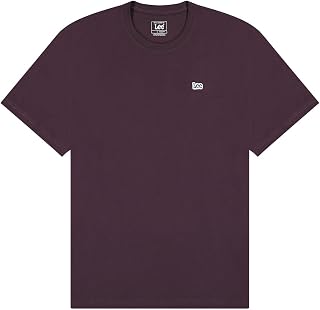 Lee - Men's T Shirt - Regular Fit - SS Patch Logo Tee - Washed Black