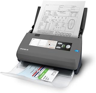 Ambir ImageScan Pro 820ix-BCS 20ppm High-Speed ADF Scanner for Windows PC with Business Card Software
