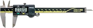 Mitutoyo 500-196-32 Absolute Digimatic Caliper, 6"/150 mm Range | Unlimited response speed, hardened steel jaws, no SCP output function, measures outside/inside dimension and depth & step