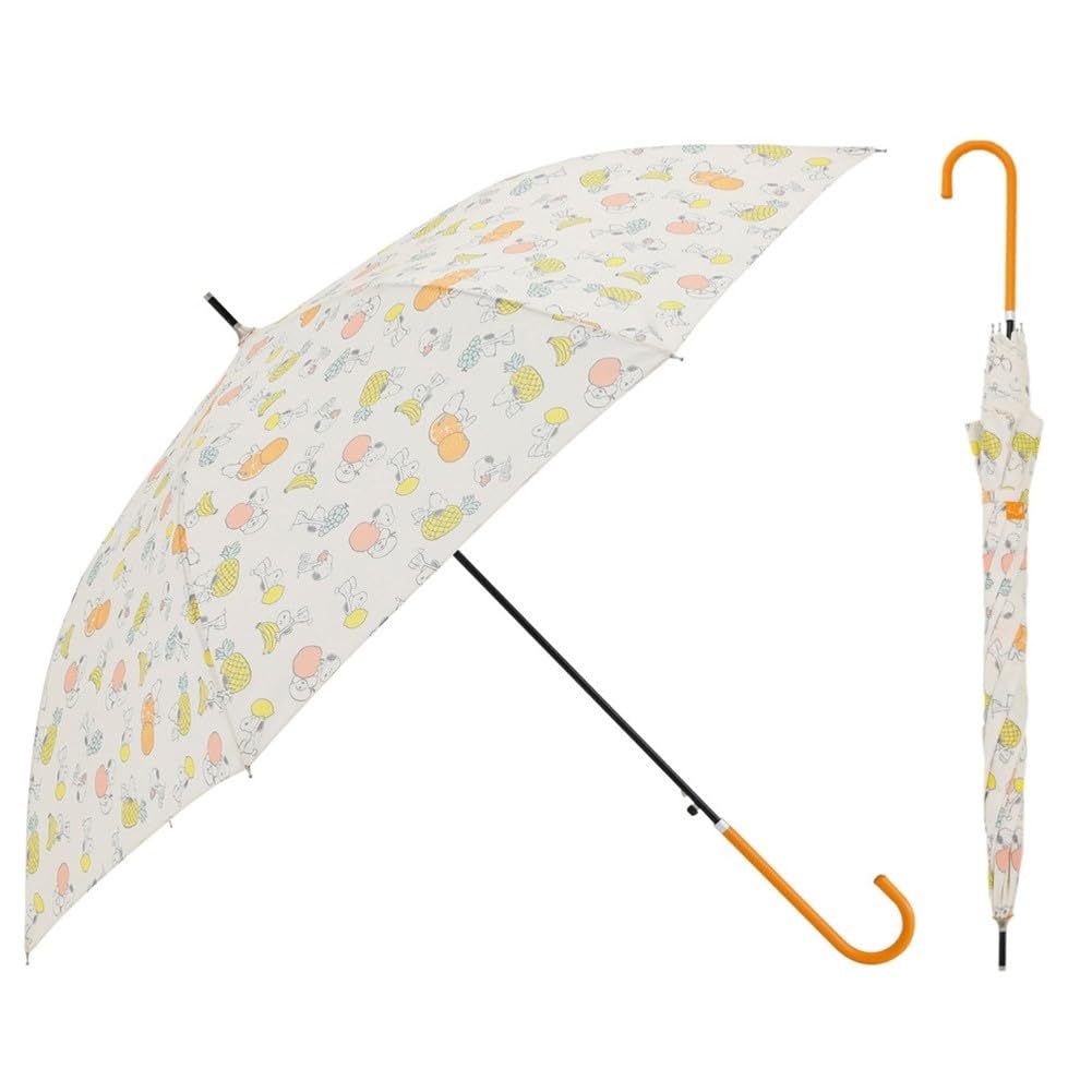 Ogawa 90589 Long Umbrella, Jump Type, 23.6 inches (60 cm), 7 Ribs, Peanuts, Snoo