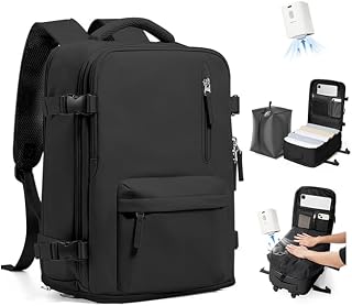 SZLX Vacuum Backpack Travel Bag with Pump,New Ryanair Cabin Size Bag 40x30x20 Backpack Wizz air,Ryanair Vacuum Cabin Bags 40x20x25 underseat Carry-ons Travel Backpack Cabin Size Women Men